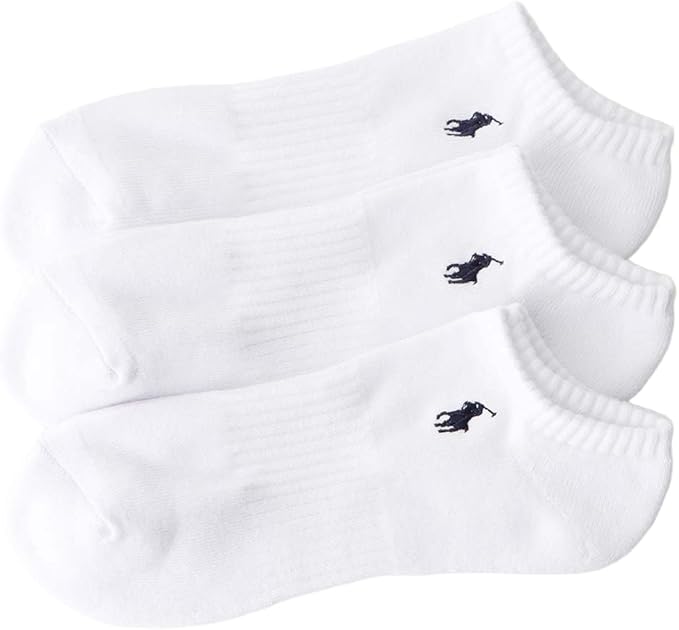 POLO RALPH LAUREN ソックス【3足セット】92009912 | メンズ 足底パイル アーチサポート ワンポイント スニーカーソックス