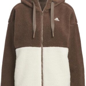 (Moda Outono) [adidas] フリースボア ルーズフィット フルジップジャケット KTX42 レディース